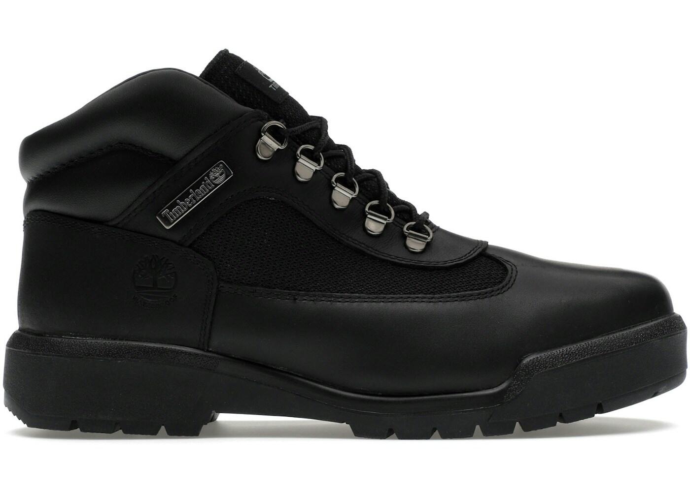 Timberland Field Boot Mid Lace Up Waterproof Black 2/2