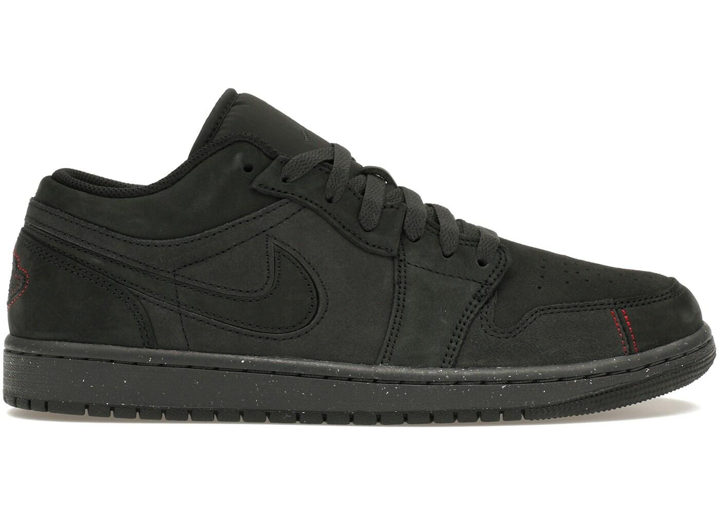Jordan 1 Low SE Craft Dark Smoke Grey Varsity Red 2/7