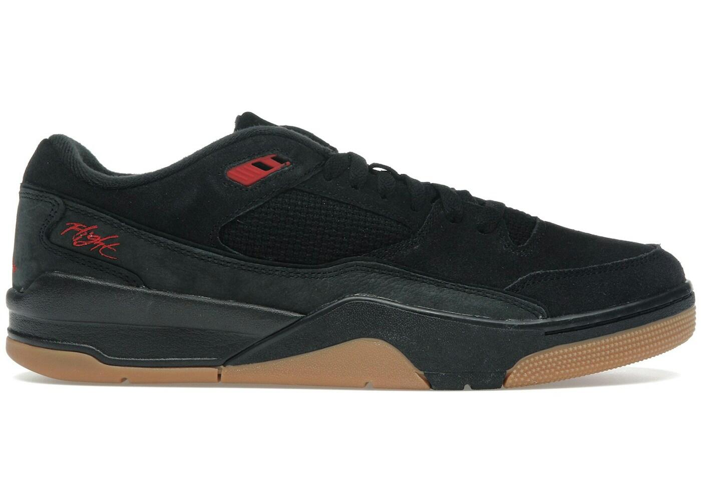 Jordan Flight Court Black Red 2/2