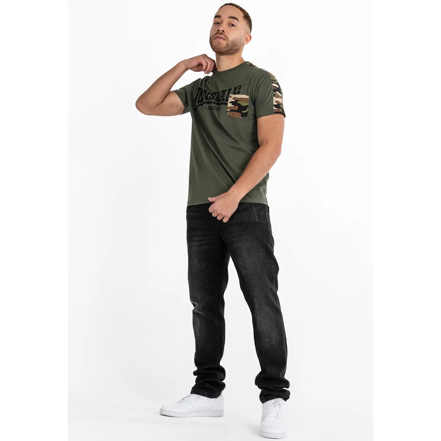 T-shirt dal taglio classico Lonsdale Huxter 2/4