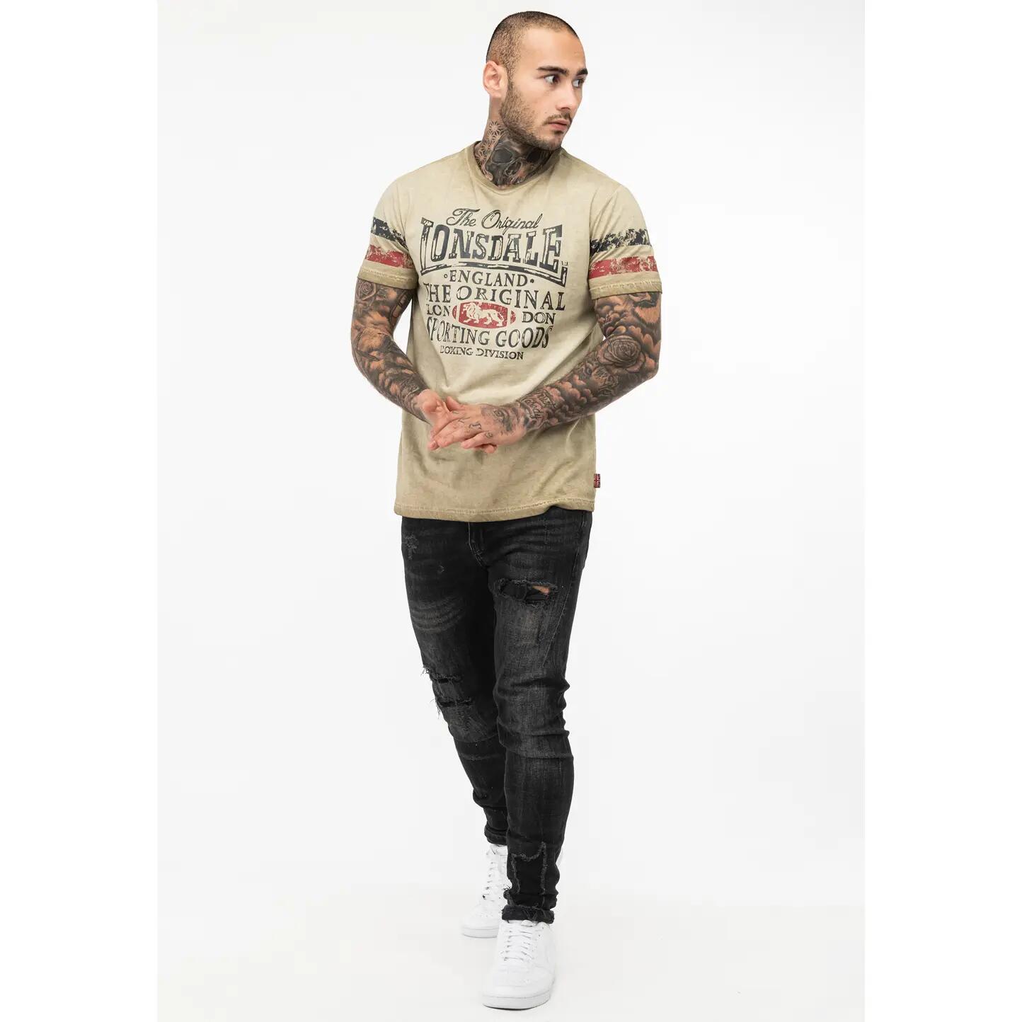 T-Shirt in regulärer Passform Lonsdale Skeld 2/4