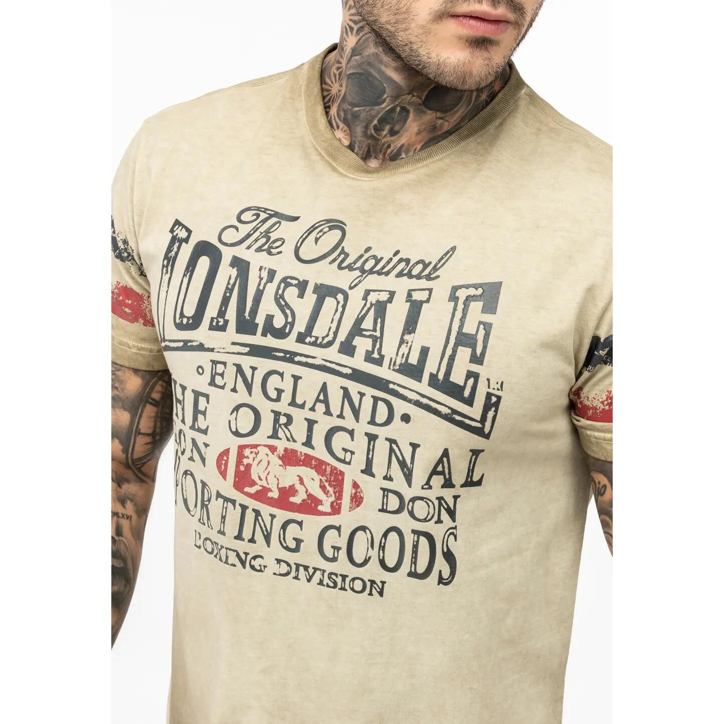 T-Shirt in regulärer Passform Lonsdale Skeld 4/4