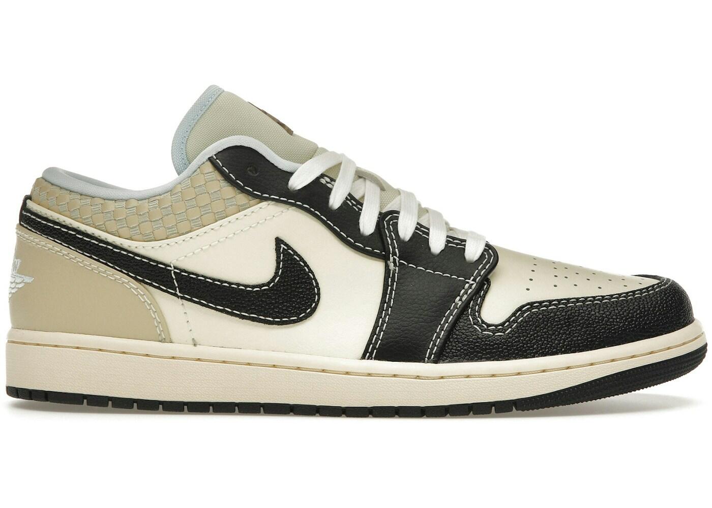 Jordan 1 Low SE Coconut Milk Black Muslin 2/2