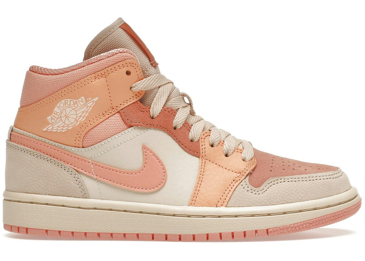 Jordan 1 Mid Apricot Orange (Damen) 2/2