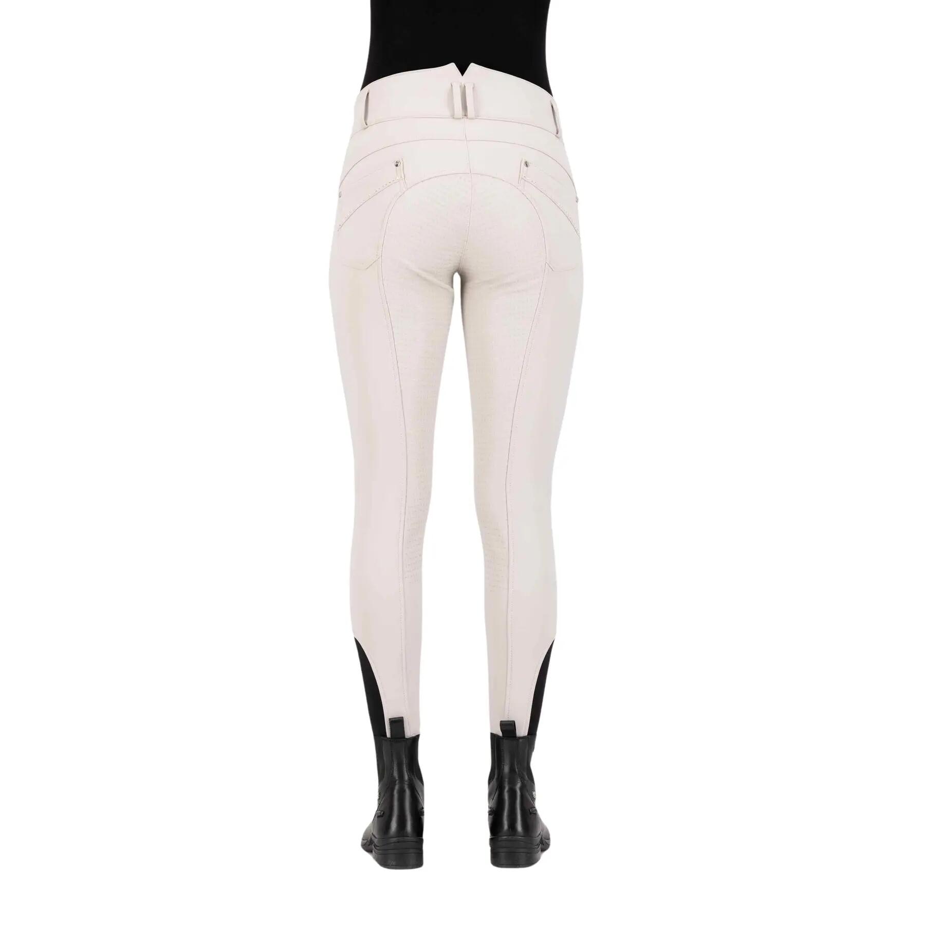 Pantaloni da equitazione full grip da donna HV Polo Ellen Highwaist 2/4