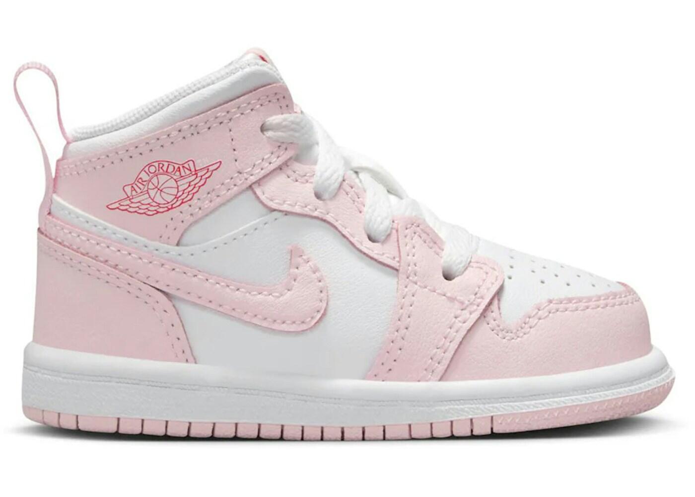 Jordan 1 Mid Pink Foam Fire Red (TD) 2/2