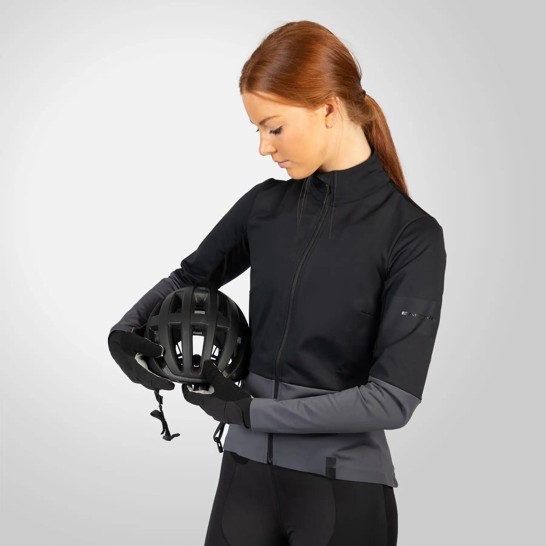Endura FS260 Jetstream Damestrui Lange Mouw Zwart 5/7