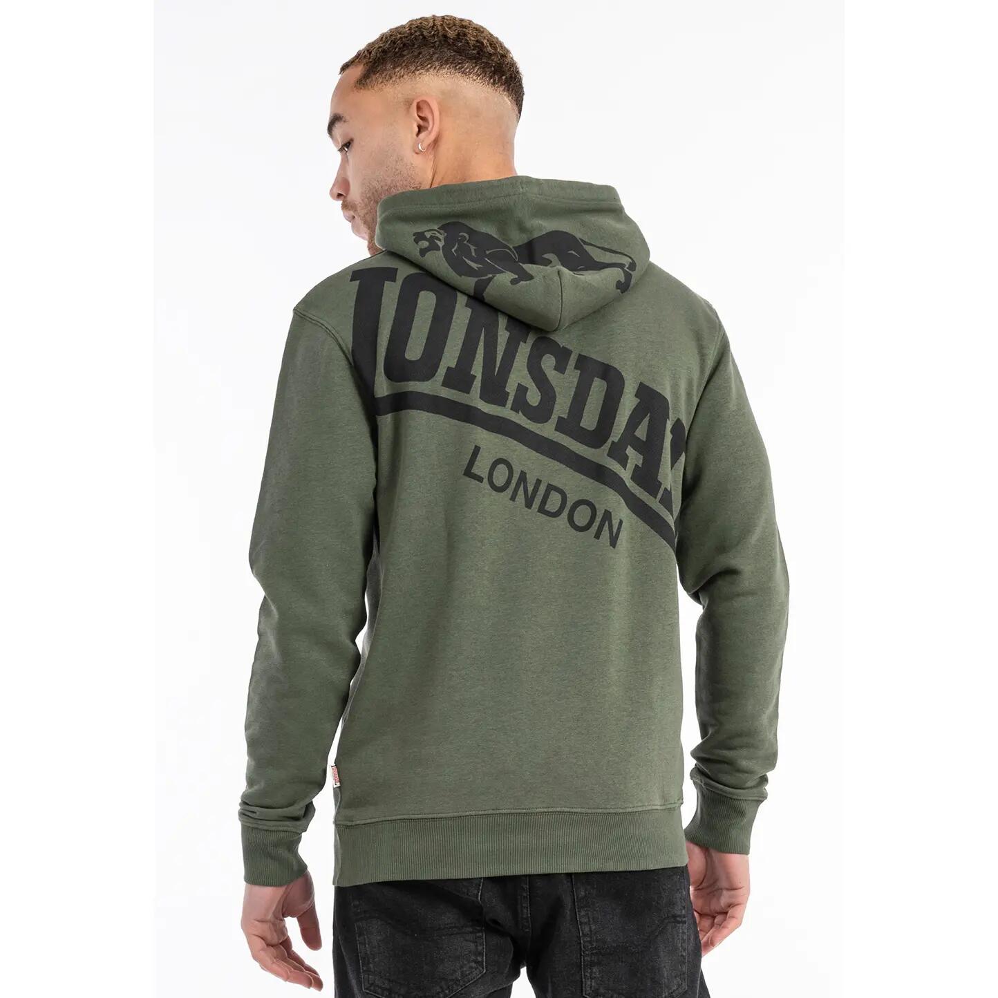 Sweatshirt à capuche coupe régulière Lonsdale Maywick 3/4