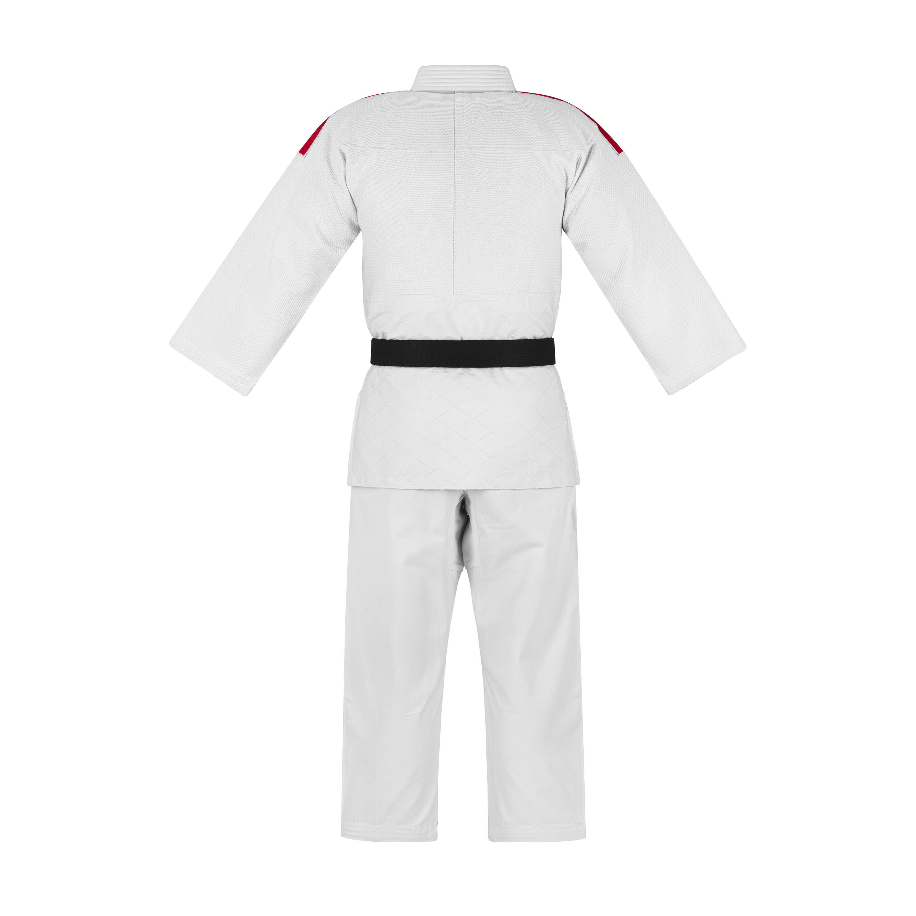 Kimono de judo quest  (couleur : blanc/rouge - taille : 175) 4/7