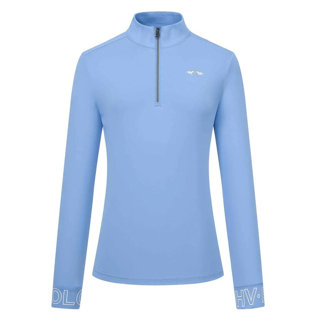 Technical long-sleeve riding polo for women HV Polo Tess
