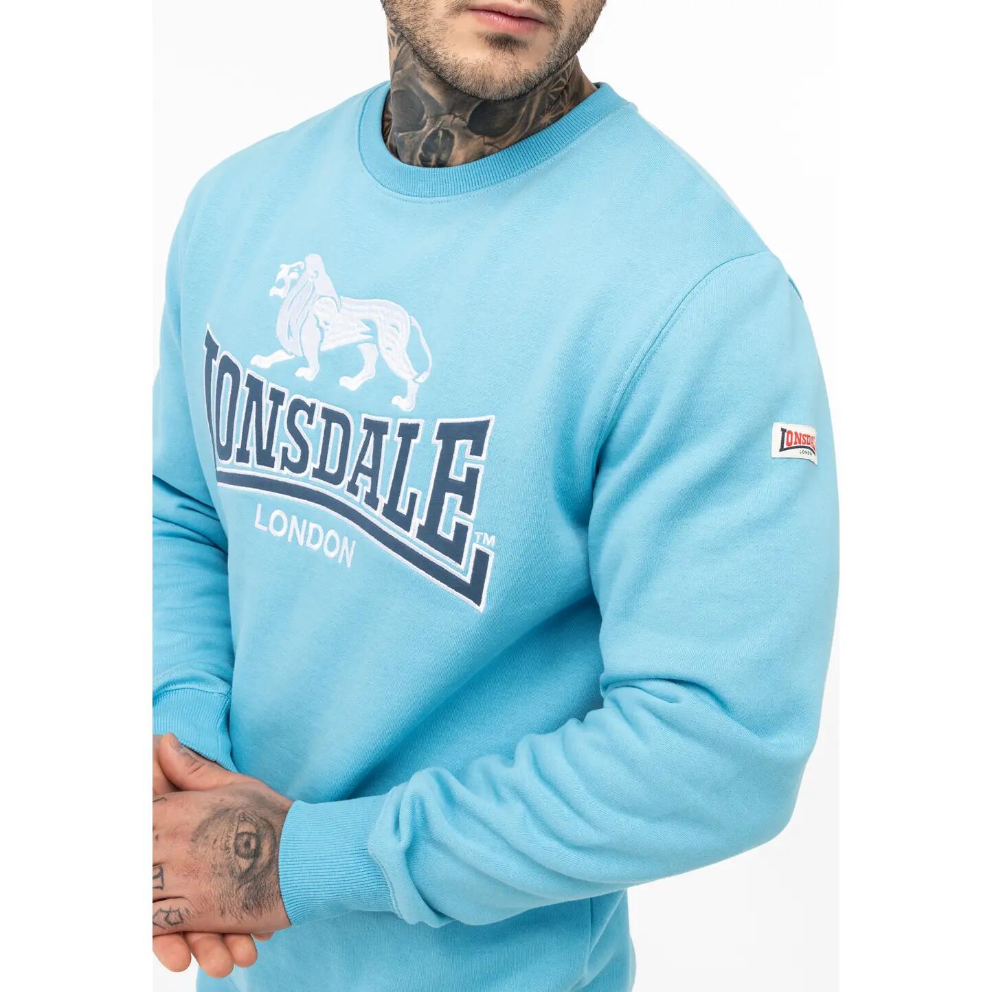 Klassiek sweatshirt met ronde hals Lonsdale Lawins 4/4