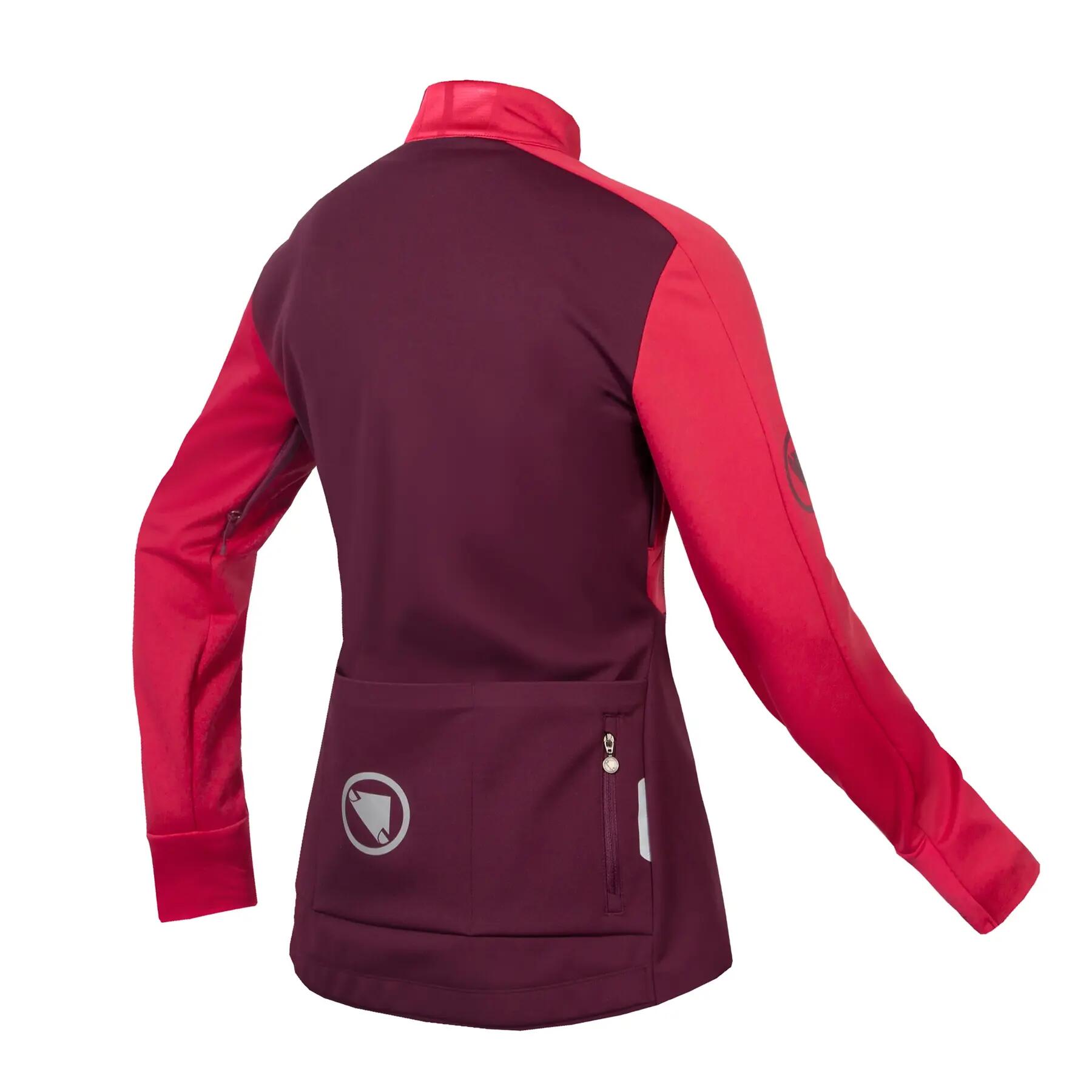 Giacca Endura Windchill II da donna rosa/viola 2/2