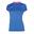 Tricou tehnic Mizuno x Harlem Mujer Albastru, mânecă scurtă, XS