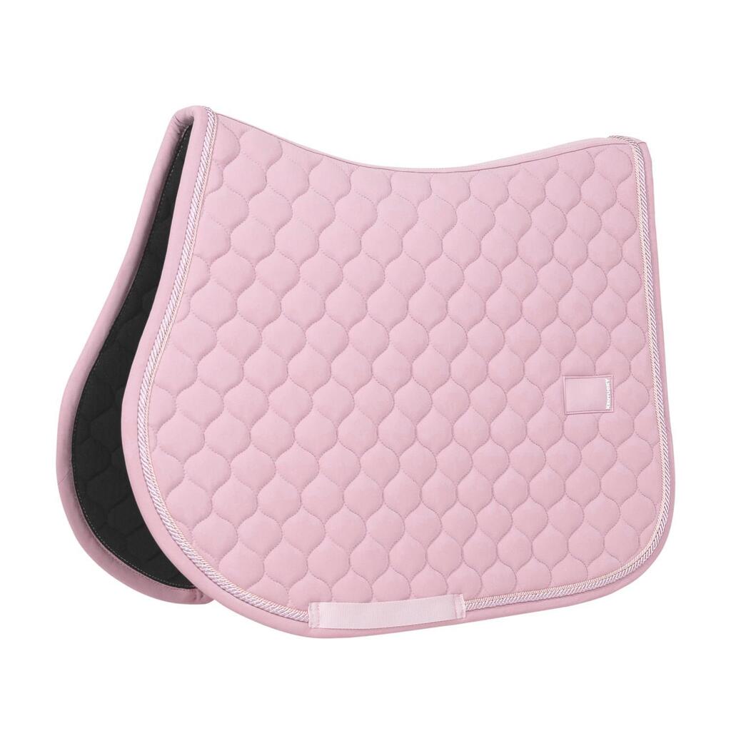 Saddle Pad onion quilt rubber logo jumping light rosee