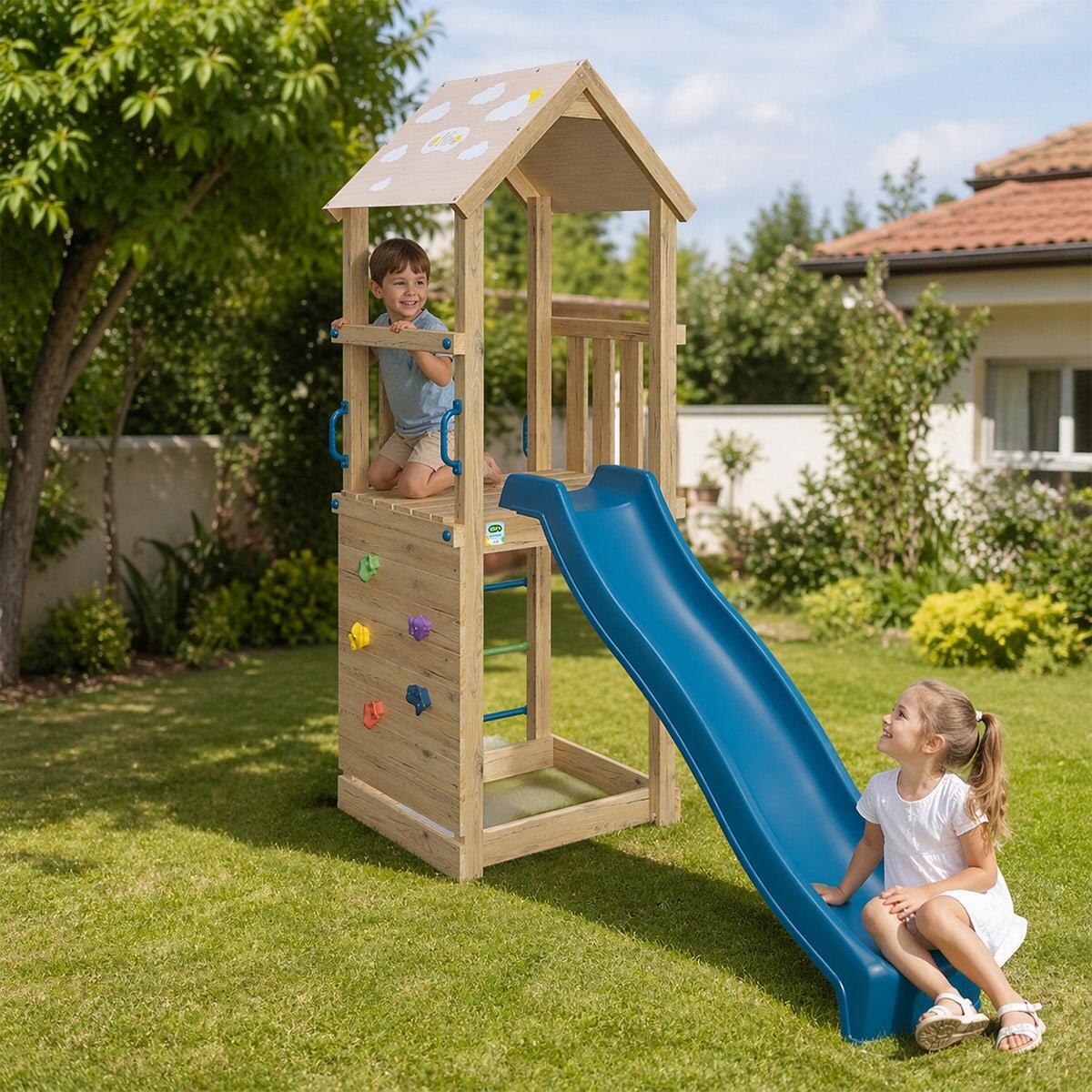 Tour de jeux en bois SUNNY Xperience - 2 à 5 enfants - Trigano 2/7