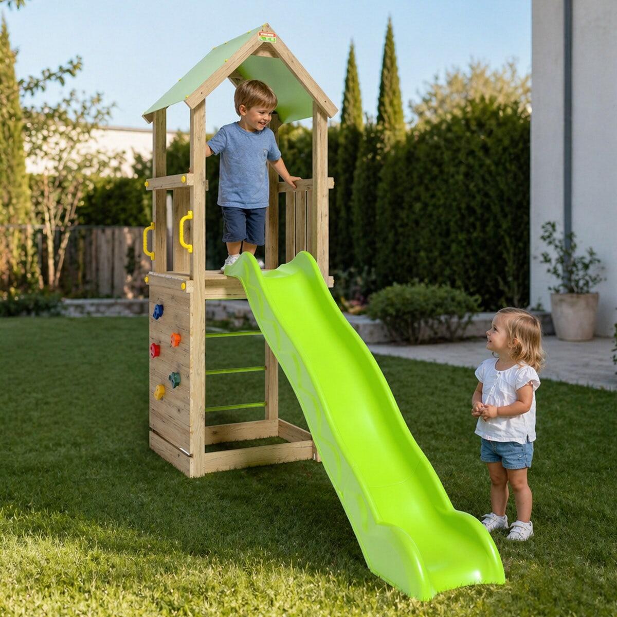 Tour de jeux bois SUNNY XPERIENCE - 5 enfants 2/7