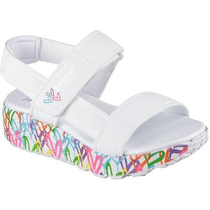 Sandales Skechers Uno Lite Sandal-sunny Love, Blanc, Enfants