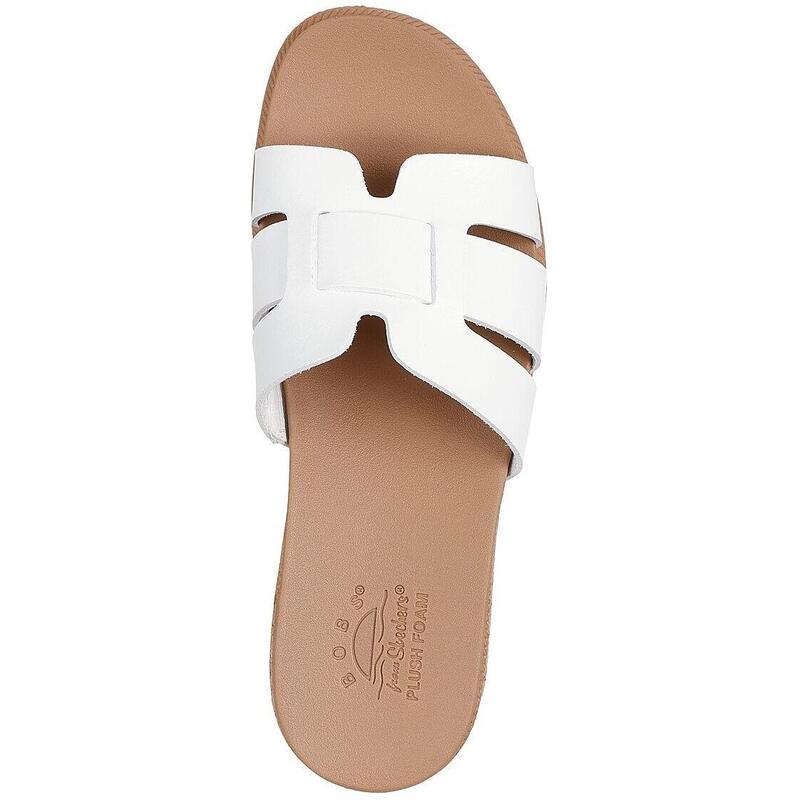 Slapi femei Skechers Desert Kiss Low - Pe, Alb