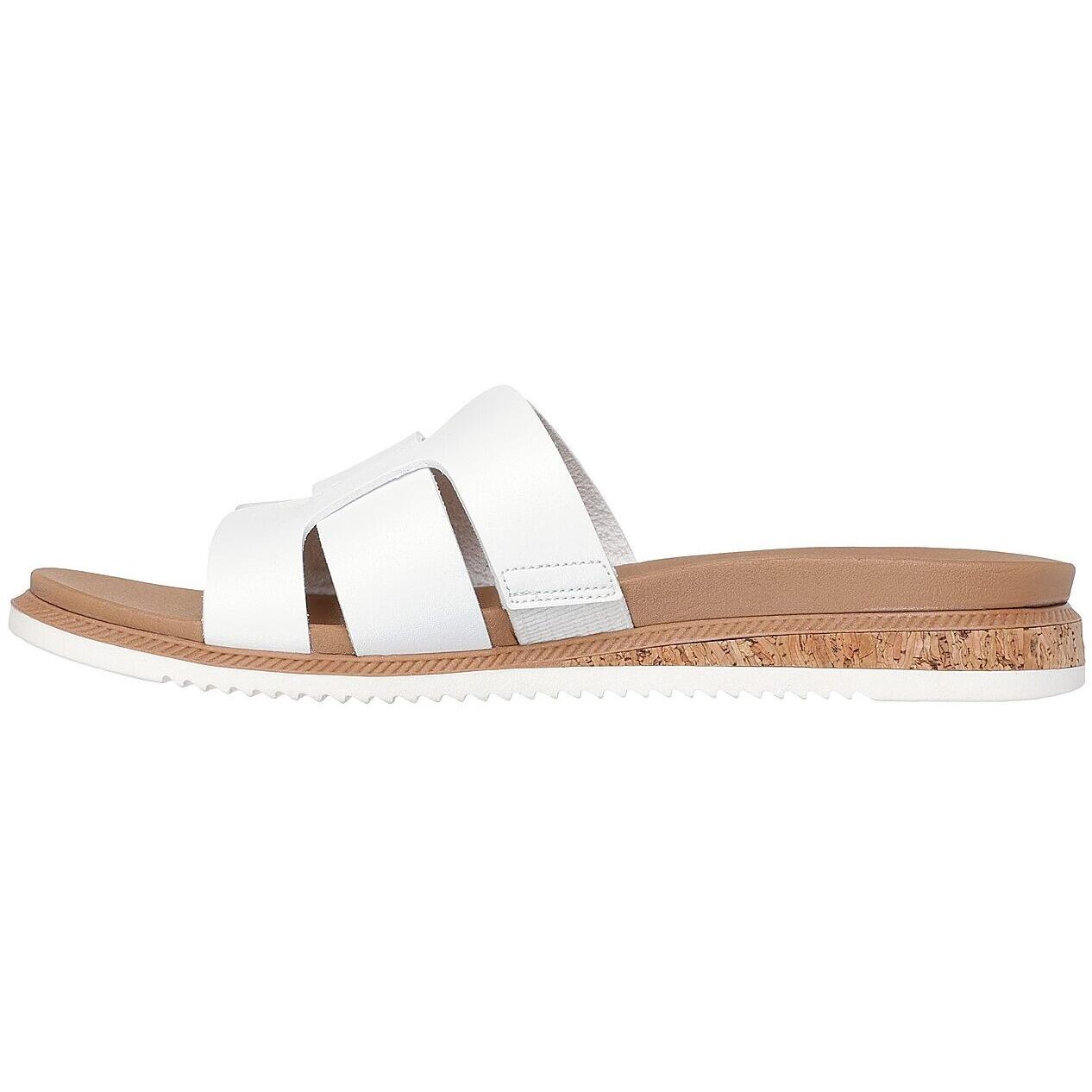 Bofetadas Skechers Desert Kiss Low - Pe, Blanco, Mujer 5/5