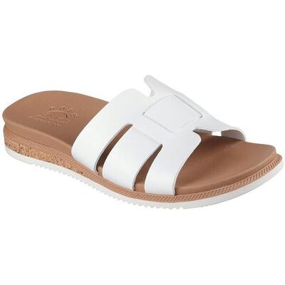 Slaan skechers desert kiss low - pe, wit, dames