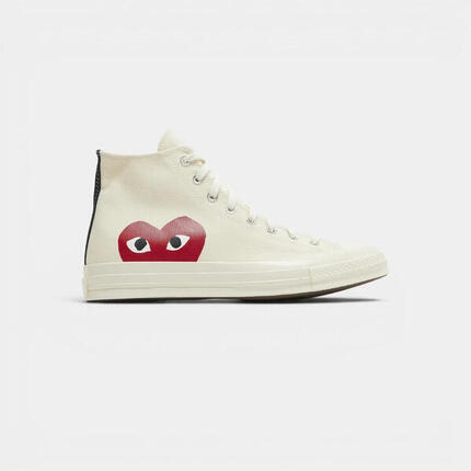 Converse Chuck Taylor All Star 70 Hi Comme des Garcons PLAY White