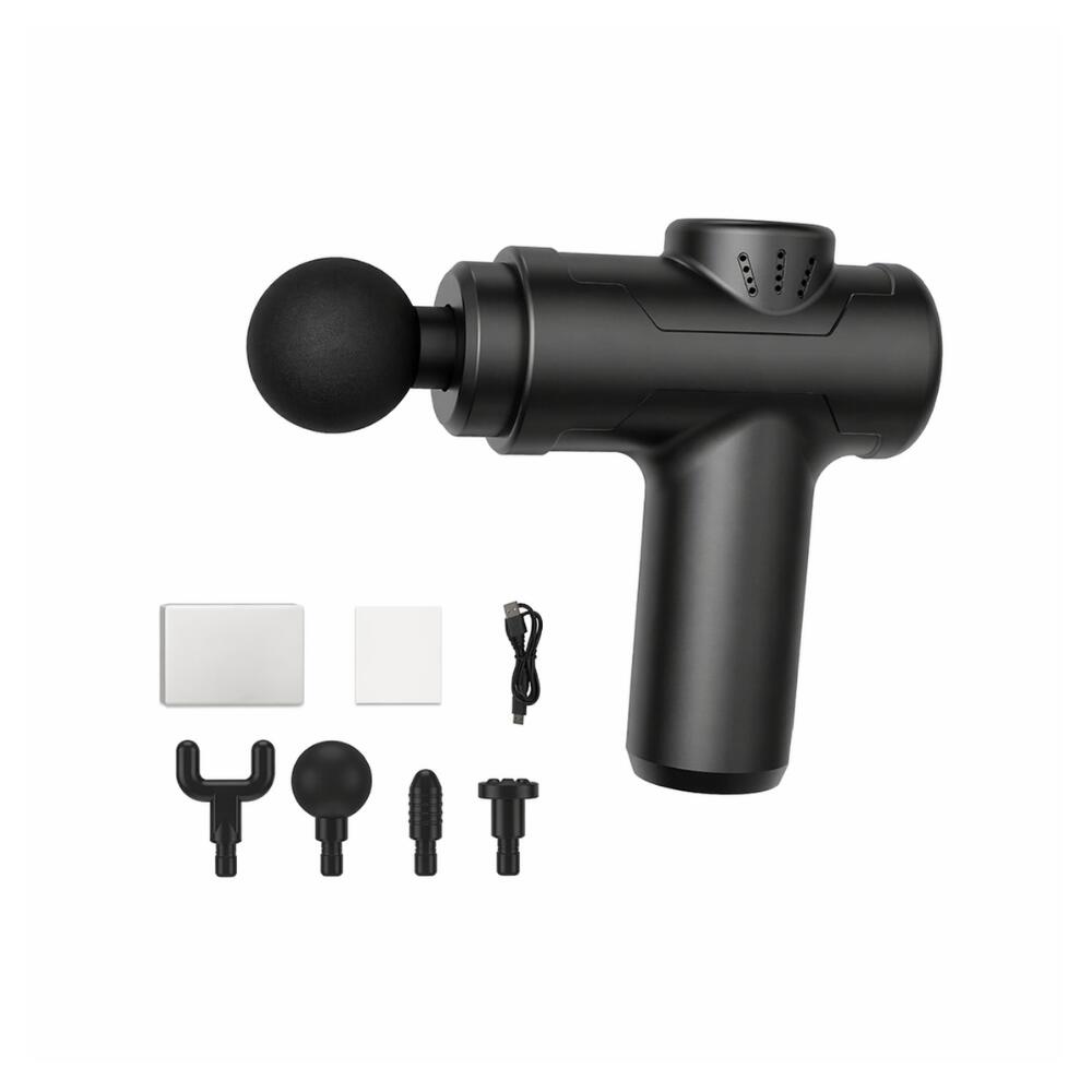 Black Portable Mini Massage Gun for Deep Tissue