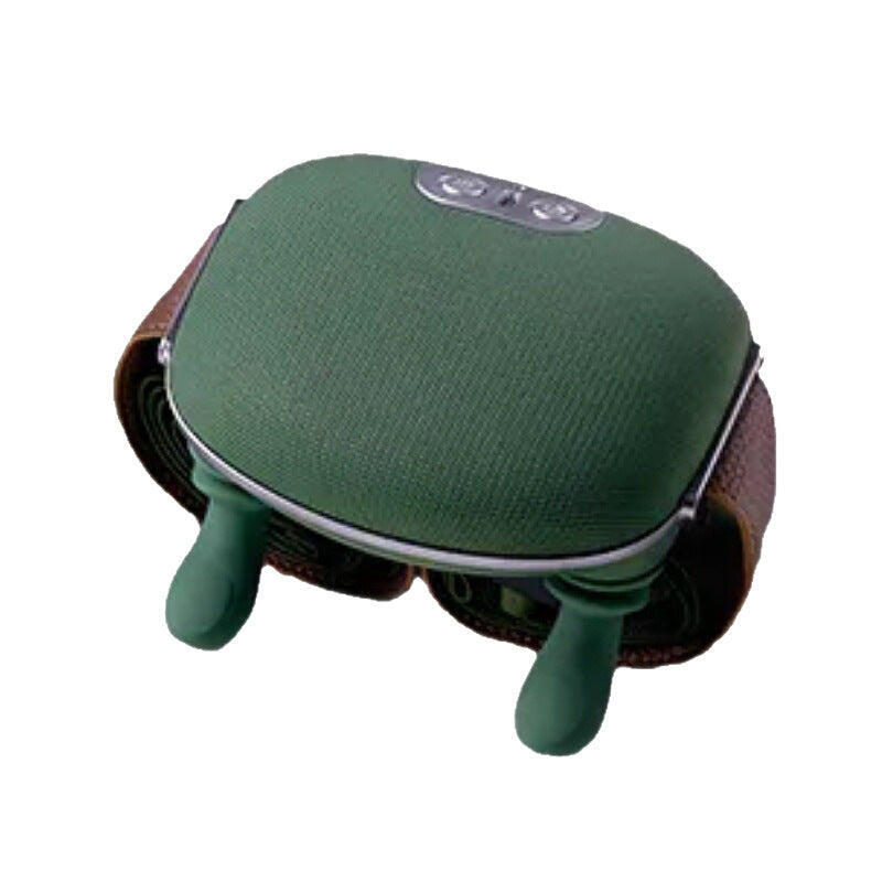 Green Cordless Shoulder and Neck Massager for Pain Relief and Relaxation