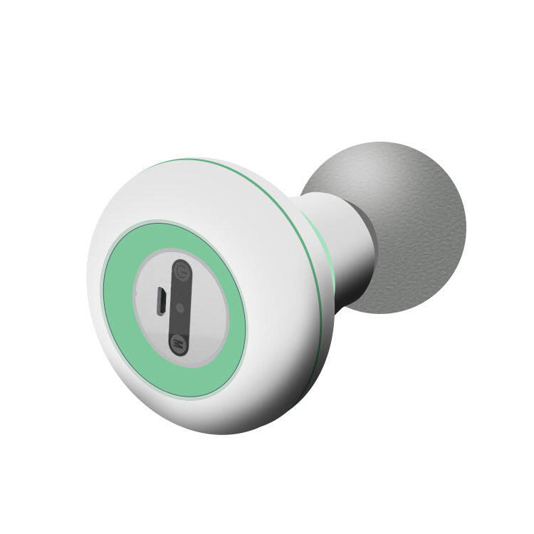 2 Pcs Grey And Green Mini Massage Gun for Home Use