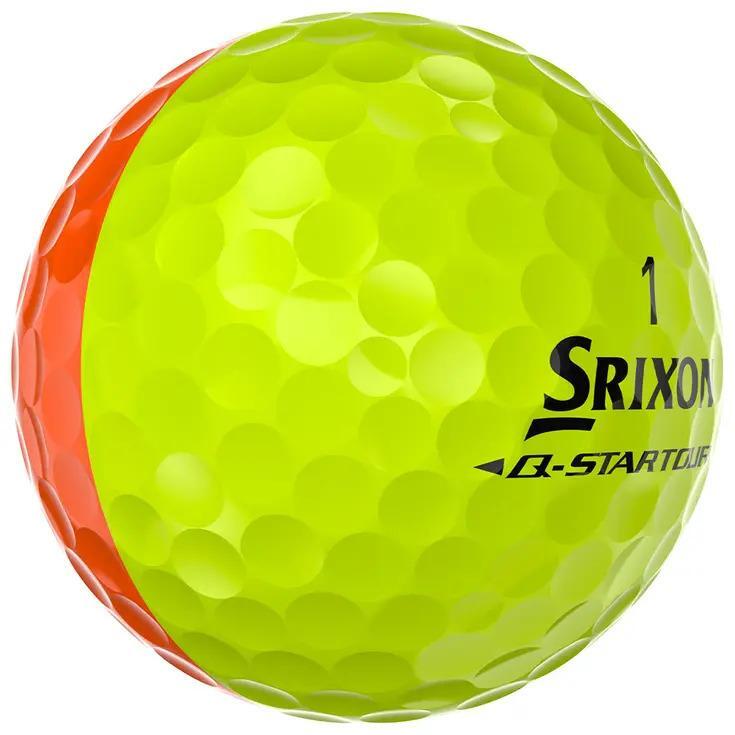 Doos van 12 Srixon Q-Star Tour DIVIDE New golfballen 3/6