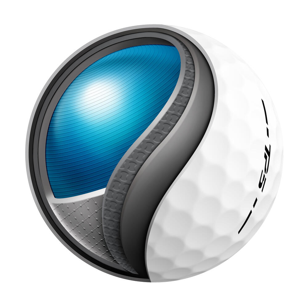 Boite de 12 Balles de Golf TaylorMade TP5 Blanches New 3/4