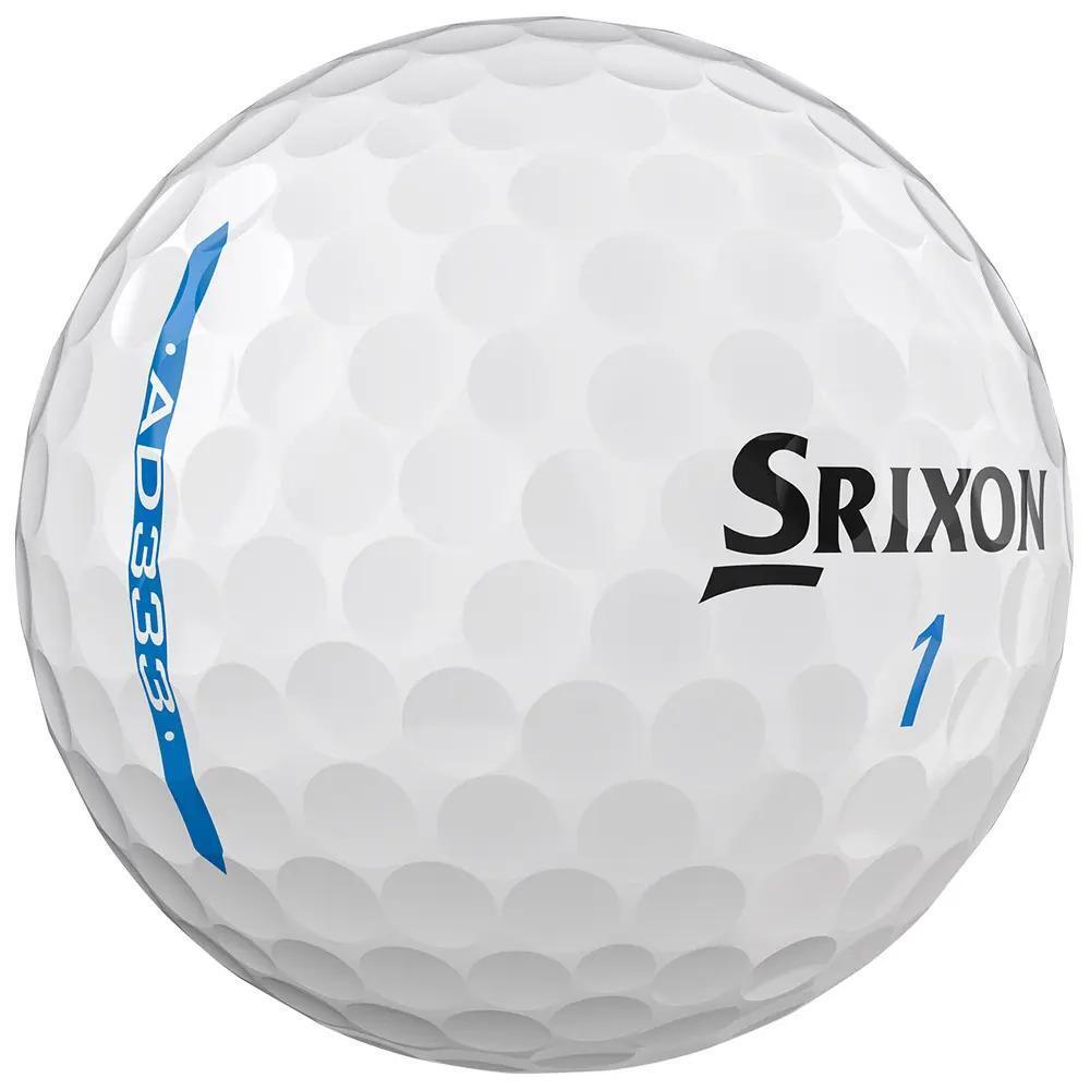 Packung 24 Golfbälle Srixon AD333 Golfball Weiß New 3/4