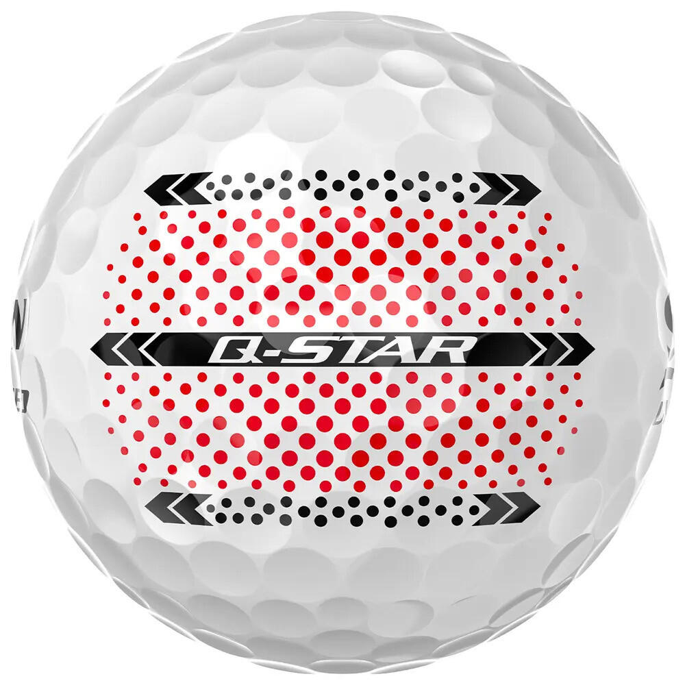 Confezione da 12 palline da golf Srixon Ultispeed Trackline 3/6