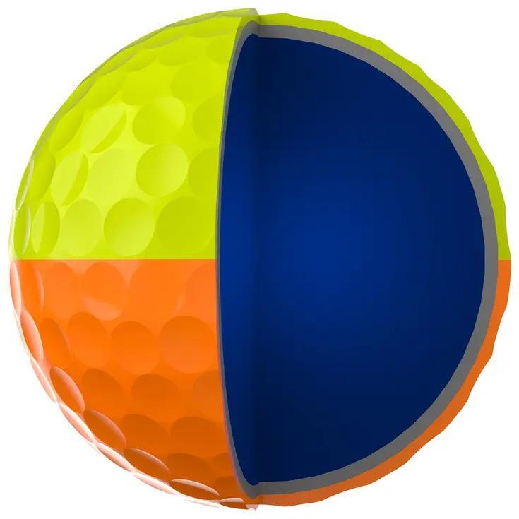 Doos van 12 Srixon Q-Star Tour DIVIDE New golfballen 4/6