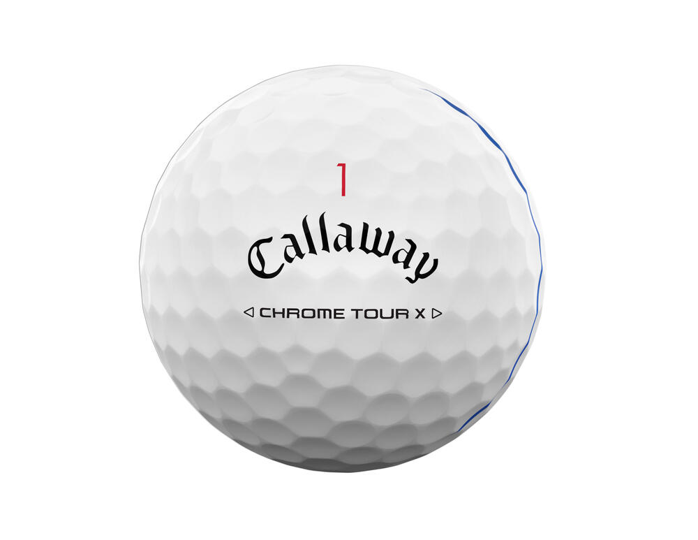 Boite de 12 Balles de Golf Callaway Chrome Tour X Triple Track 2/4