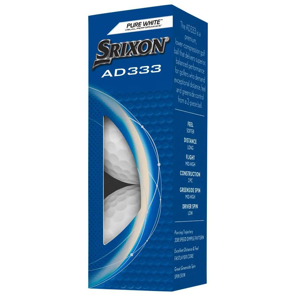 Packung 24 Golfbälle Srixon AD333 Golfball Weiß New 4/4
