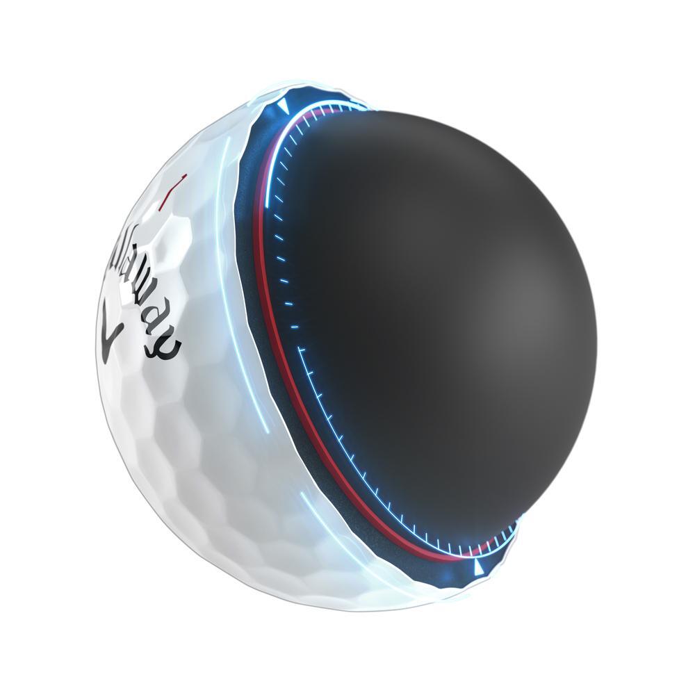 Boite de 12 Balles de Golf Callaway Chrome Tour X Triple Track 4/4