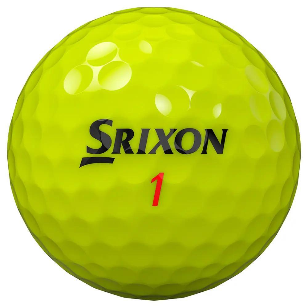 Palline da golf Srixon Z-Star XV Giallo 3/4