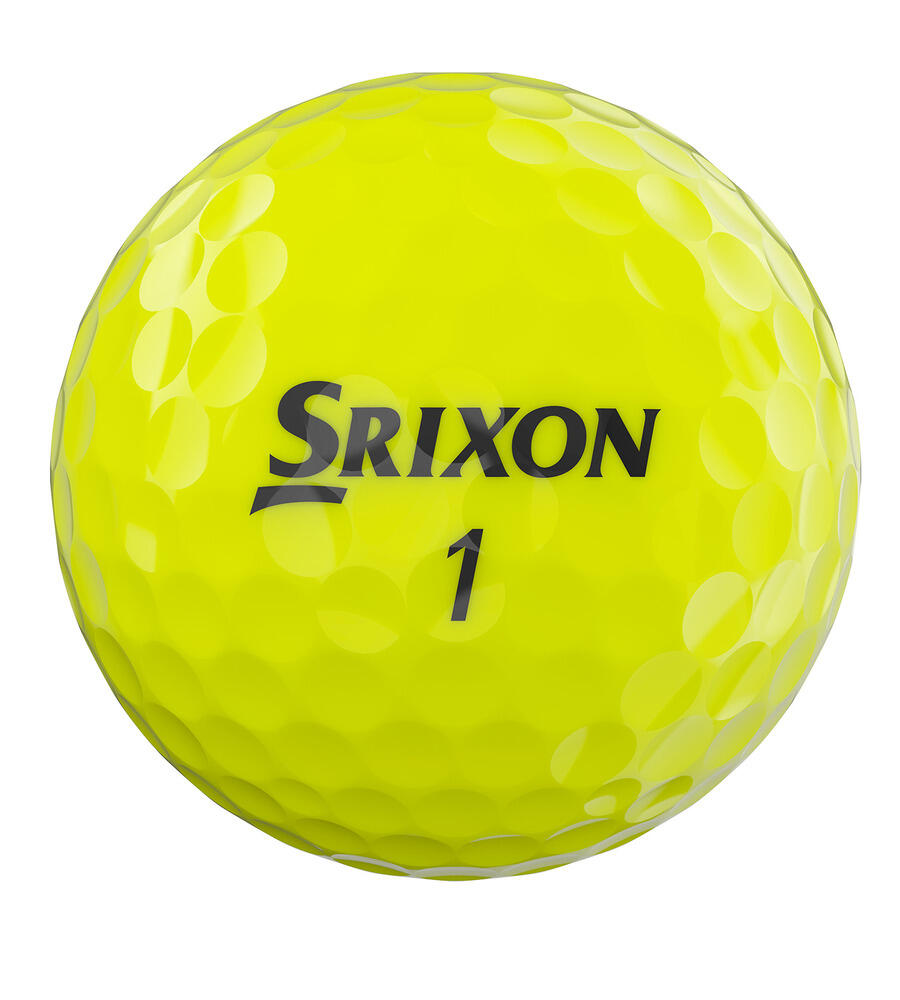 Confezione da 12 palline da golf Srixon Q-Star Tour Giallo New 2/4