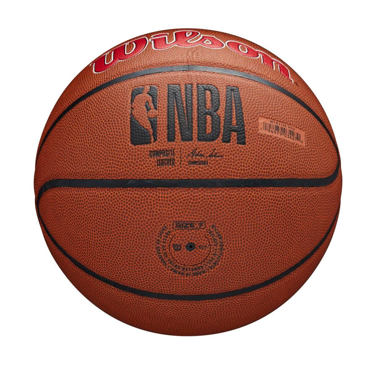 Ballon de Basketball Wilson NBA Team Alliance – Houston Rockets 3/3