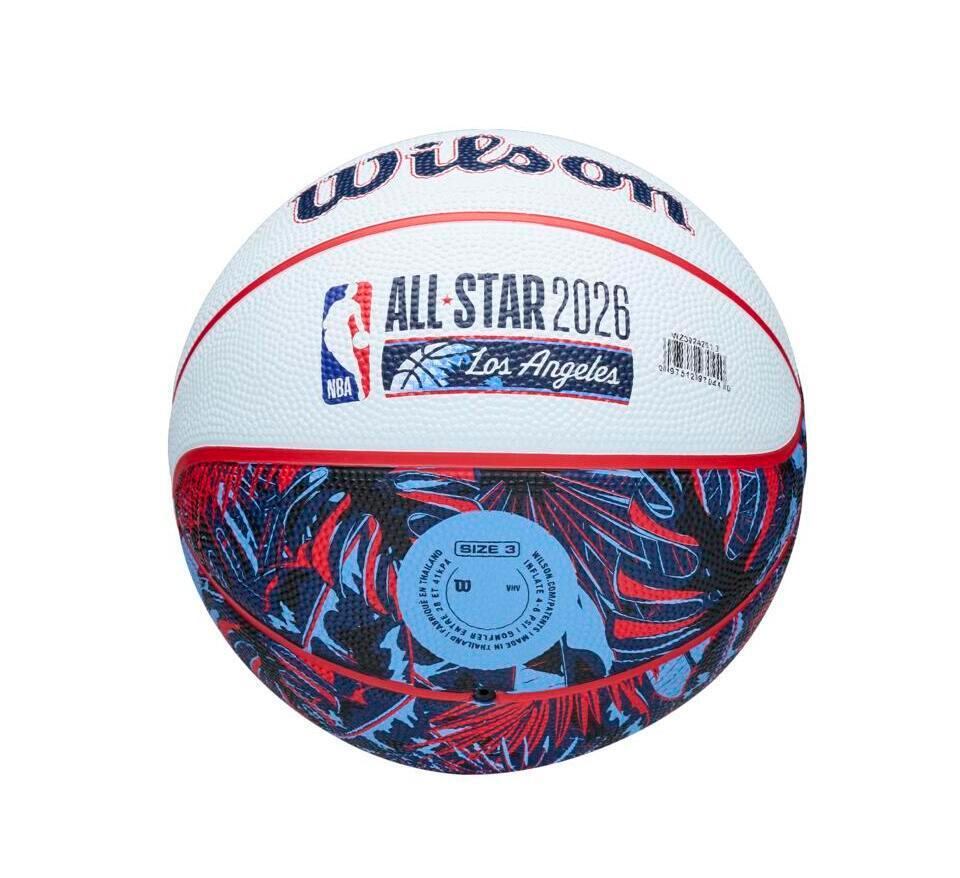 Wilson NBA All Star Game 2026 Mini Basketbal 3/4