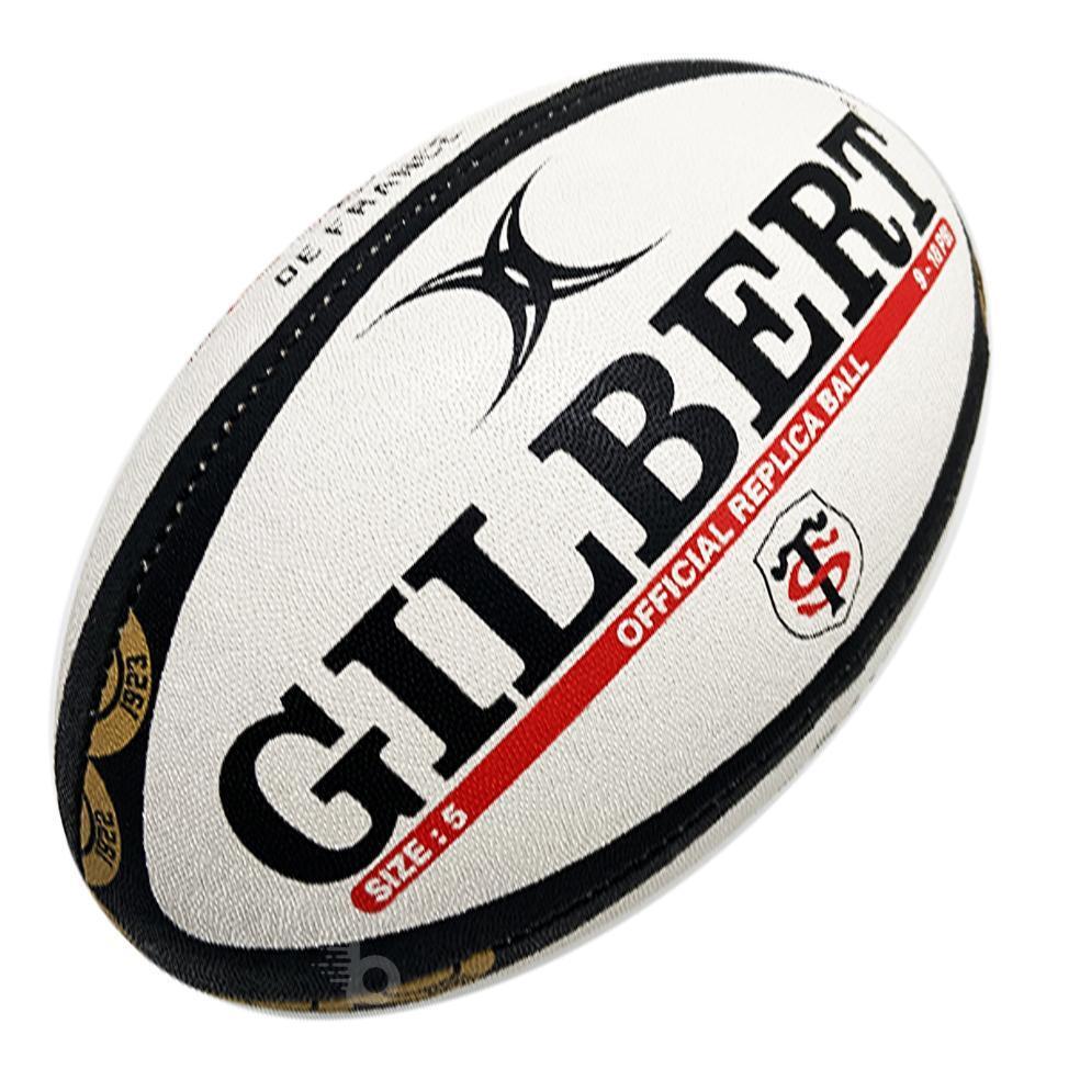 Bola de râguebi Gilbert do Stade Toulousain 24 x Campeões 2025 2/3