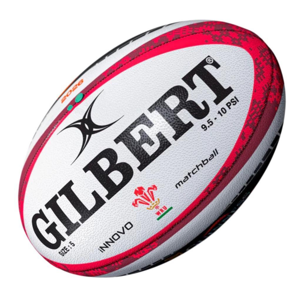 Gilbert Guinness 6 Nations Rugbyball Wales 2026 3/3