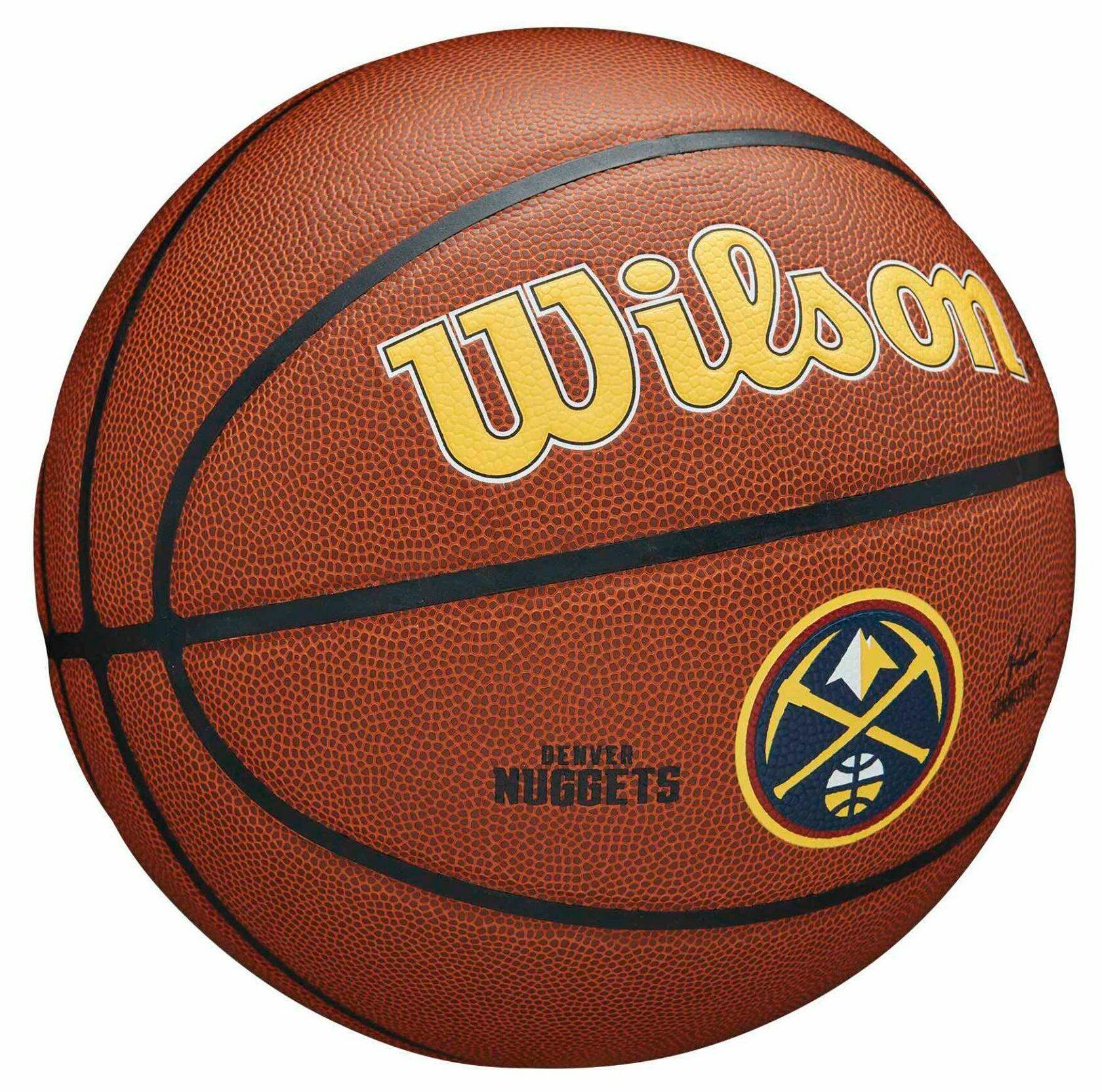 Ballon de Basketball Wilson NBA Team Alliance – Denver Nuggets 2/3