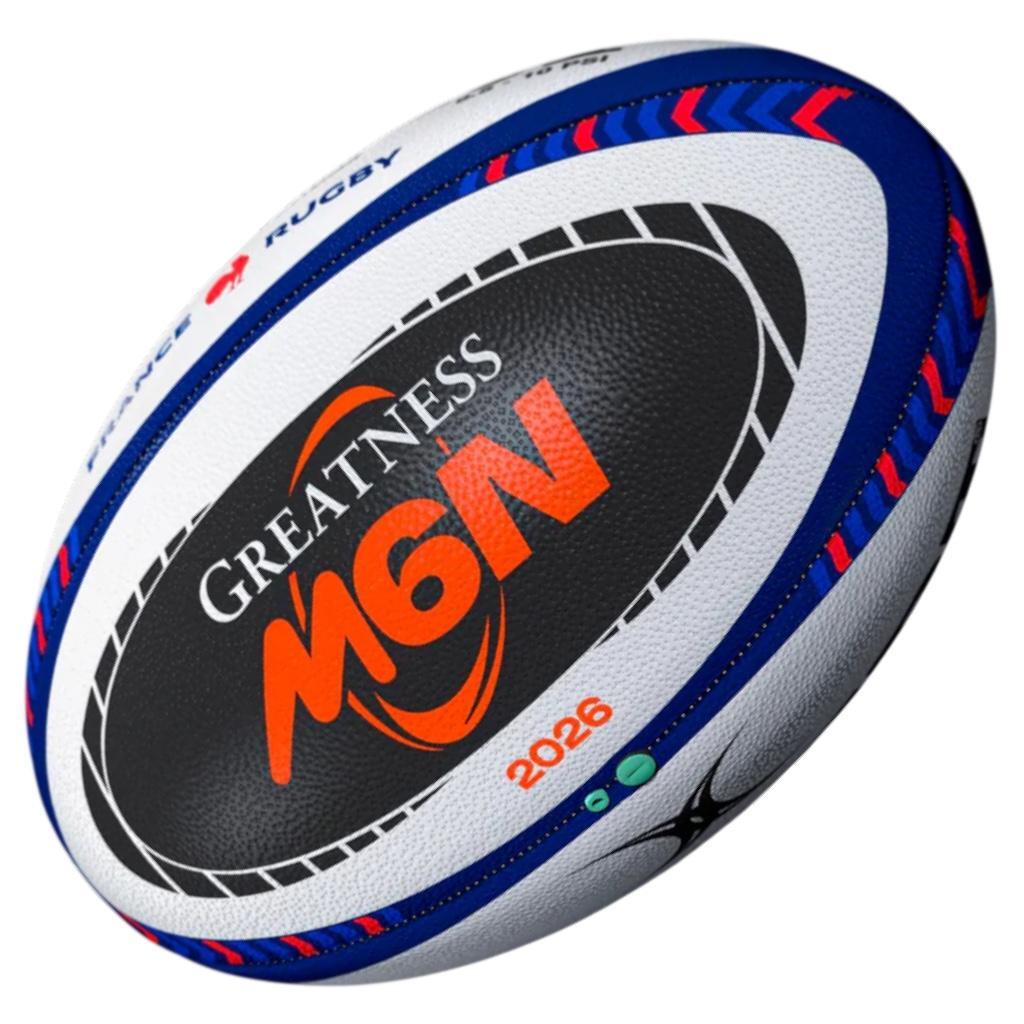 Ballon de Rugby Gilbert INNOVO France 6 Nations 2026 2/3