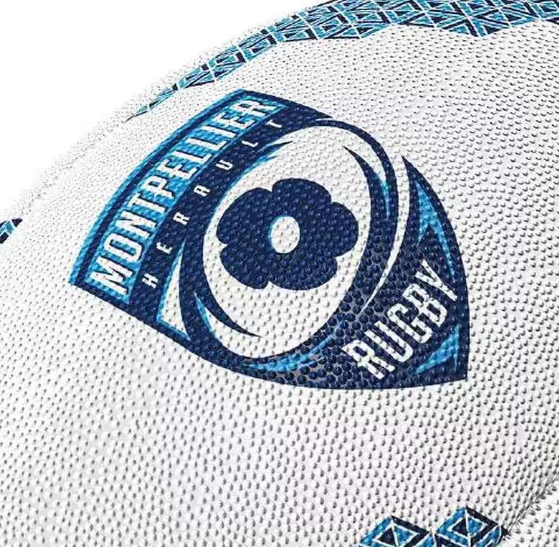 Ballon de rugby Supporter Montpellier Gilbert T5 2/2