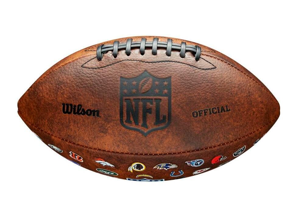 Ballon de Football Américain Wilson THROWBACK 32 Team Logo Junior 2/4