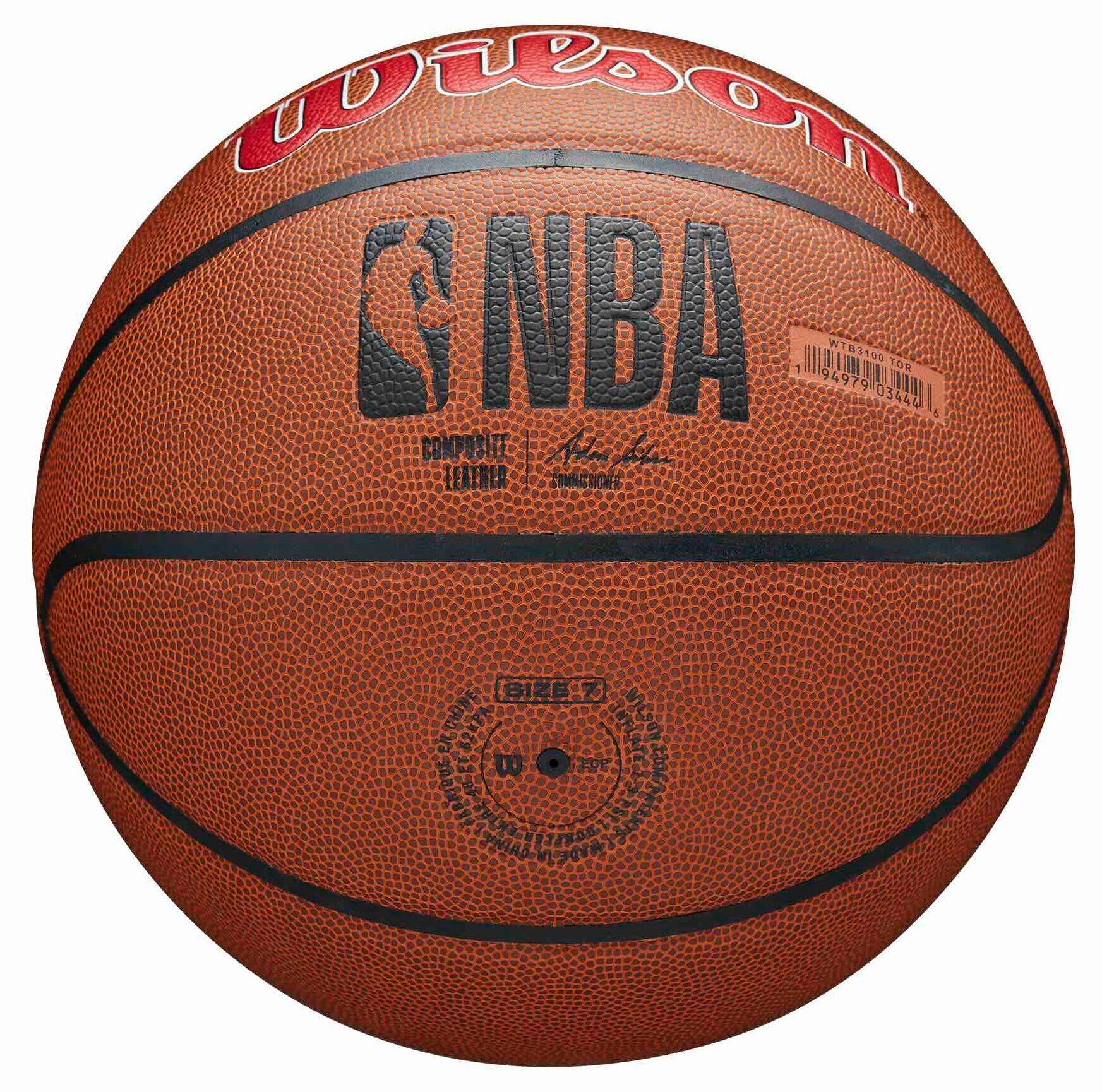 Ballon de Basketball Wilson NBA Team Alliance – Toronto Raptors 3/3