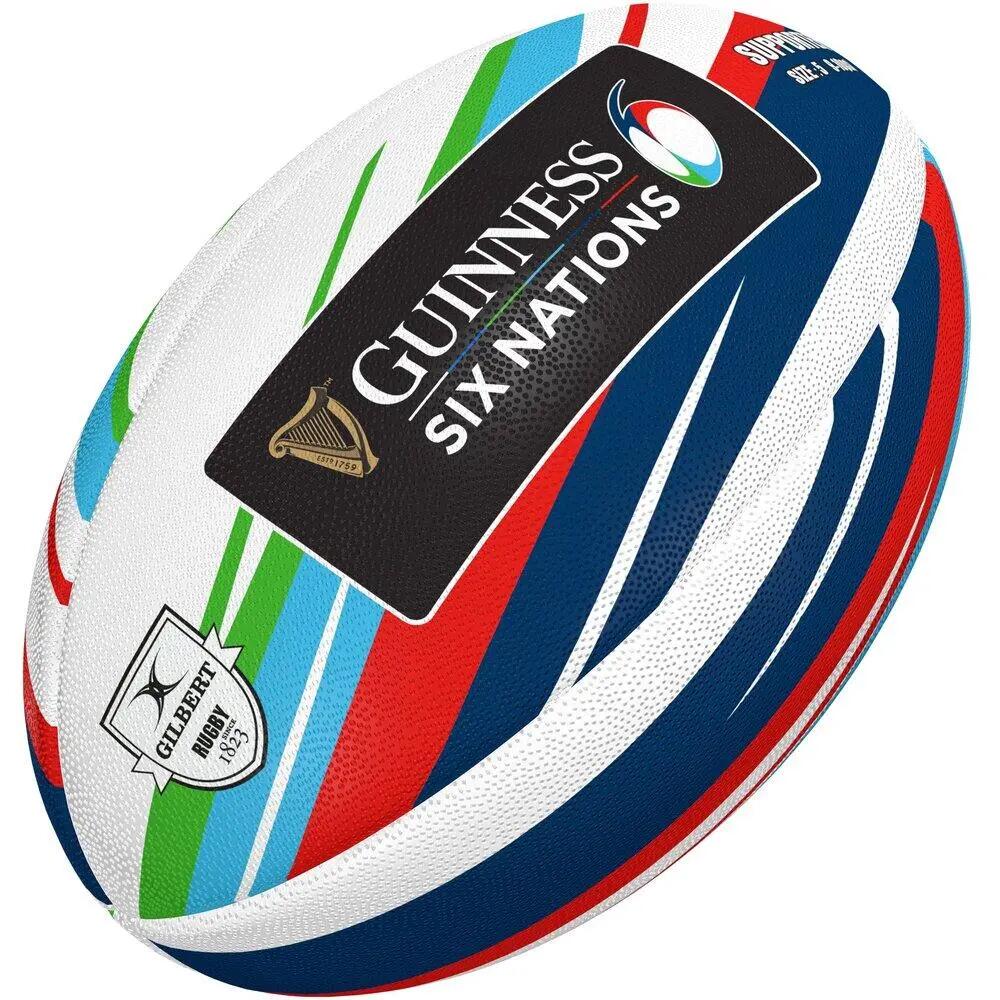 25 Ballons de Rugby Gilbert Supporter Guinness 6 Nations 2/2