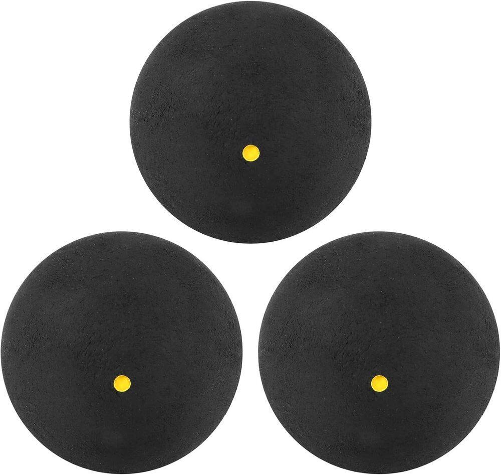 3 palle da squash Head Tournament Point Giallo 2/2