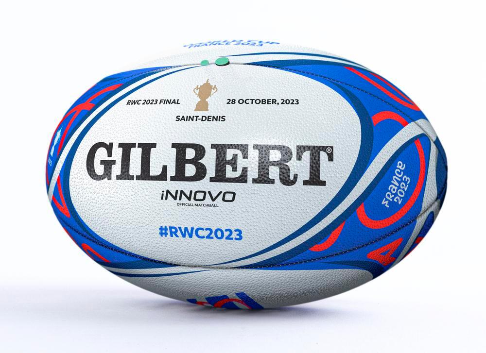 Ballon de Rugby Gilbert Officiel Match de la Finale Coupe du Monde 2023 2/4
